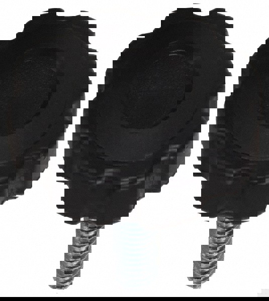 2.38 Inch Head, 8 Point Fluted Knob